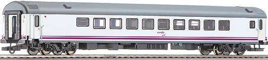 Passenger car 2nd class with cafeteria<br /><a href='images/pictures/Roco/45782.jpg' target='_blank'>Full size image</a>